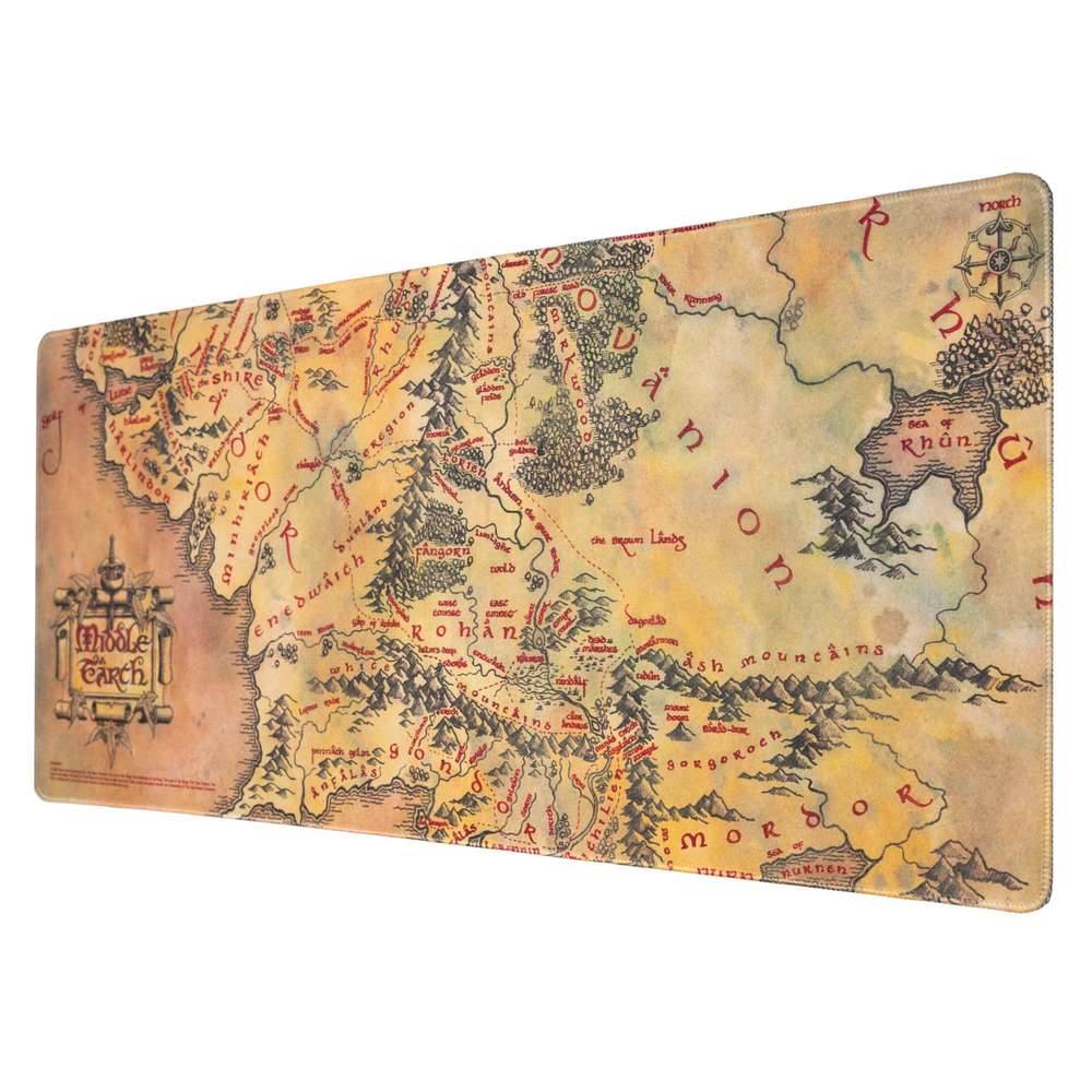 Grupo Erik The Lord of The Rings - Xl Mouse Mat Muismat - Multicolours